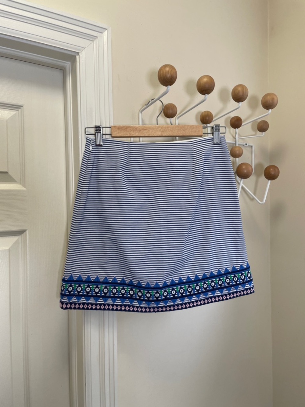 Vineyard Vines - Classic Preppy Old Money Mini Skirt - Blue / White / Red - 00